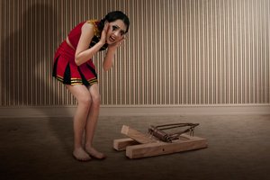 Pułapka na przestraszoną cheerleaderkę autorstwa Christine von Diepenbroek
