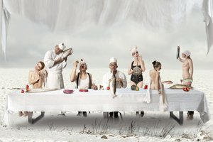 Surrealistyczna uczta autorstwa Christine von Diepenbroek