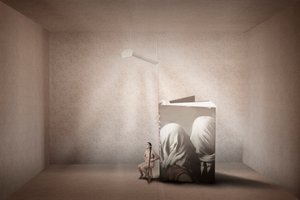 Surrealistyczna kontemplacja aktu autorstwa Christine von Diepenbroek