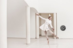Kapryśny taniec baleriny autorstwa Christine von Diepenbroek