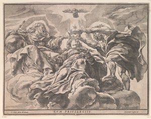 Koronacja Marii autorstwa Christoffel Jegher