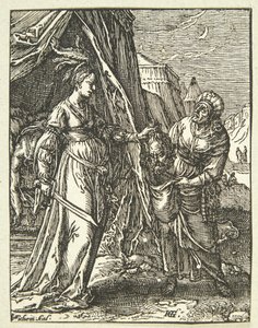Judyta z głową Holofernesa autorstwa Christoffel van