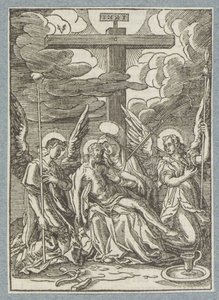 Drżenie Chrystusa autorstwa Christoffel van Sichem (II)