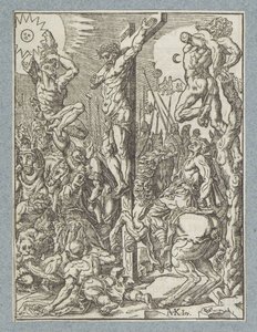 Chrystus na krzyżu autorstwa Christoffel van Sichem (II)