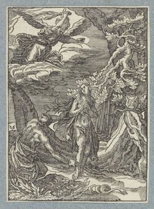 Wypędzenie z raju autorstwa Christoffel van Sichem (II)