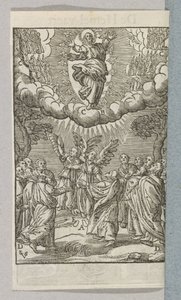 Wniebowstąpienie Chrystusa autorstwa Christoffel van Sichem (II)