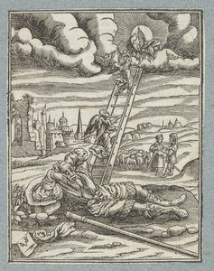 Drabina Jakuba autorstwa Christoffel van Sichem (II)