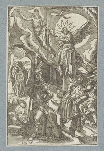 Zmartwychwstanie Chrystusa autorstwa Christoffel van Sichem (II)