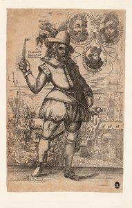 François Ravaillac 1578-1610, morderca króla Francji Henryka IV. autorstwa Christoffel van Sichem