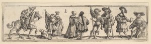 Lansquenets i damy, 1531.
