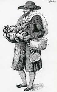 Żydowski domokrążca z Hamburga, XVIII wiek