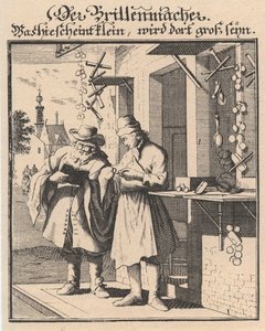 Spektakl z figury głównych stanów dobroczynnych, 1698 autorstwa Christoph Weigel the Elder