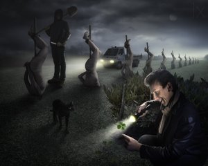 Surrealistyczna Noc Koniczyny autorstwa Christophe Kiciak