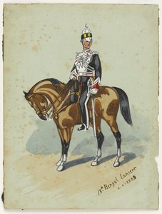 XIII Ułanów Bengalskich, ok. 1914 r. autorstwa Christopher Clark