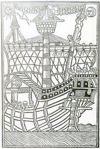 Karawela z „Ogólnej historii Indii” 1547