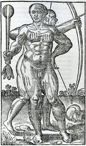 Dwóch tubylców z „la Hystoria general de las Indias” 1547