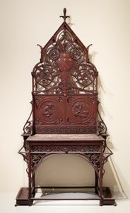 Stoisko przed halą autorstwa Christopher Dresser