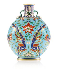 Wazon Cloisonne Minton, 1867