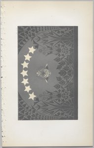 Sztuka projektowania dekoracyjnego : z dodatkiem, podającym godziny otwarcia kwiatów, wyd. Day & Son, Londyn, 1862 autorstwa Christopher Dresser