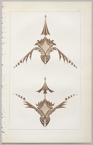 Sztuka projektowania dekoracyjnego : z dodatkiem, podającym godziny otwarcia kwiatów, wyd. Day & Son, Londyn, 1862 autorstwa Christopher Dresser
