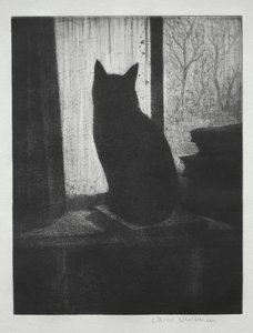 Kot autorstwa Christopher Richard Wynne Nevinson
