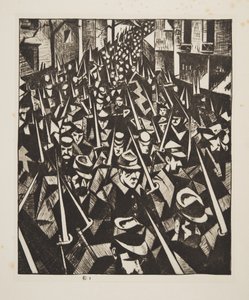 Świt autorstwa Christopher Richard Wynne Nevinson
