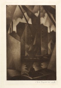 Doki, 1918 autorstwa Christopher Richard Wynne Nevinson