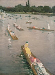 Regaty w Henley autorstwa Christopher Richard Wynne Nevinson