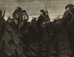 Ulgi o świcie autorstwa Christopher Richard Wynne Nevinson