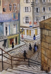 św. Mało, autorstwa Christopher Richard Wynne Nevinson