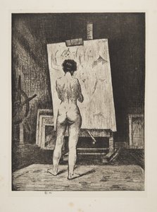 Koneser, wyd. 1922 (akwaforta) autorstwa Christopher Richard Wynne Nevinson
