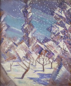 Cztery pory roku: zima, ok. 1919 autorstwa Christopher Richard Wynne Nevinson