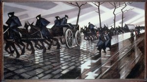 Droga do Ypres autorstwa Christopher Richard Wynne Nevinson