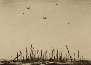 Przeklęte drewno autorstwa Christopher Richard Wynne Nevinson