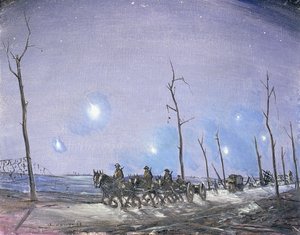 Verey Światła, 1918 autorstwa Christopher Richard Wynne Nevinson