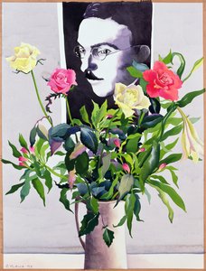 Fernando Pessoa (1888-1935), Róże i Lilie (wc na papierze)