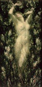 Blodeuwedd, ok. 1925-30 (olej na płótnie)