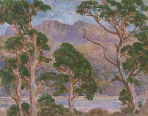 Cader Idris (olej na płótnie) autorstwa Christopher Williams