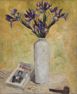 Irys w wysokim wazonie autorstwa Christopher Wood