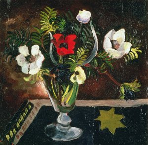 Martwa natura kwiatów autorstwa Christopher Wood