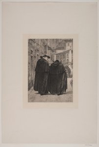 Dwóch księży rzymskich autorstwa Cilius Johannes Konrad Andersen