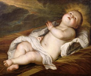 Dzieciątko Chrystus autorstwa Circle of Anthony van Dyck