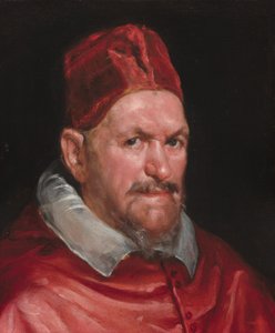 Papież Innocenty X autorstwa Circle of Diego Velázquez