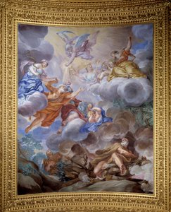 Alegoria Saturna wychwalająca wspaniałość rodziny Medici - Fresco