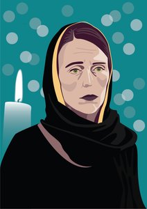 Jacinda Ardern autorstwa Claire Huntley