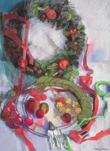Tworzenie świątecznych girland autorstwa Claire Spencer