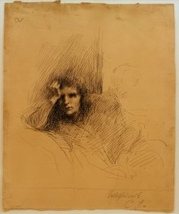 Autoportret autorstwa Clara Siewert