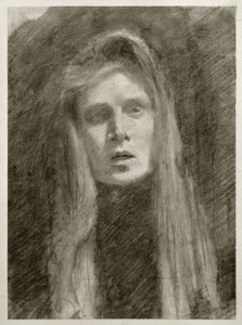 Portret kobiety z chustą (autoportret)