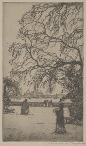 Ogrody publiczne, Wenecja autorstwa Clarence A. Gagnon