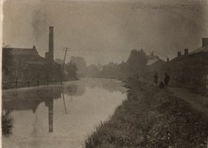 Wzdłuż Starego Kanału, 1896 r.
